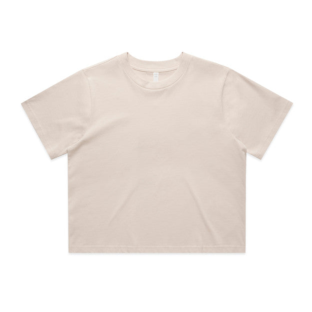 (VEGAN) Wo's Classic Crop Tee