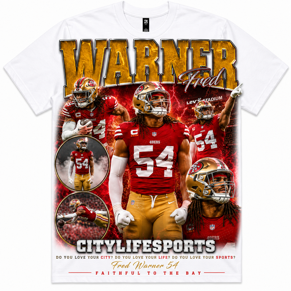 Fred Warner #54 Vintage Graphic T-Shirt