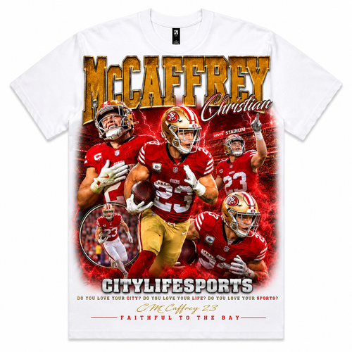 Christian McCaffrey #23 Vintage Graphic Tee