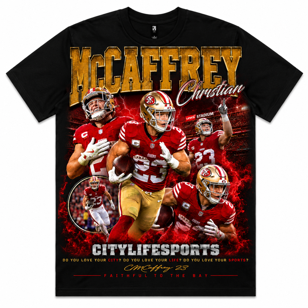 Christian McCaffrey #23 Vintage Graphic Tee