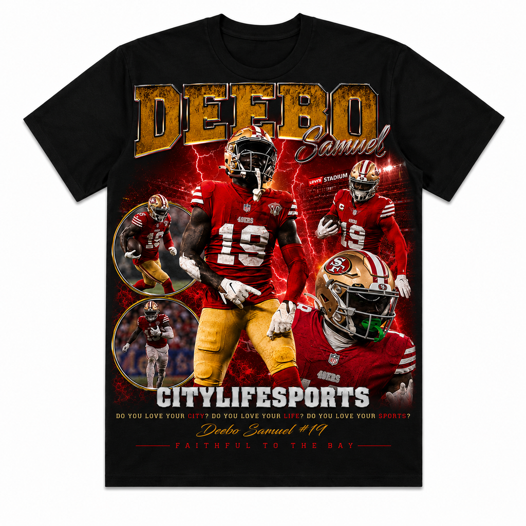 Deebo Samuel #19 Vintage Graphic T-Shirt